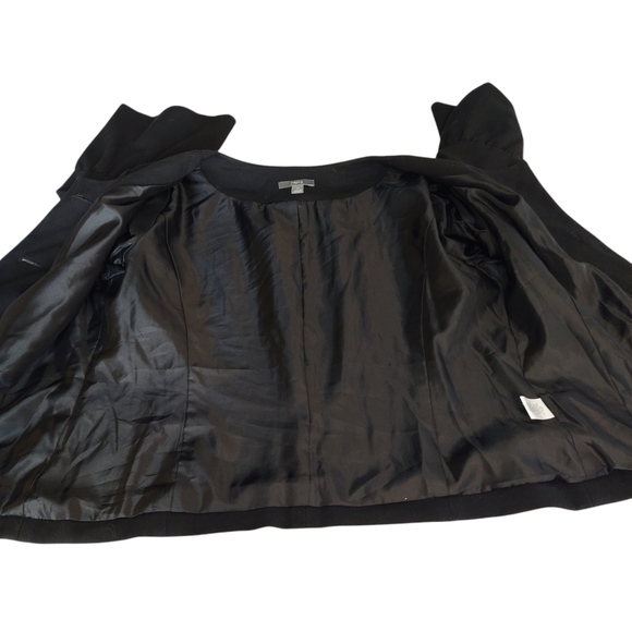 Apt. 9 Women's Black Flare Cuff Button Front Blazer Jacket Size 12 - Picture 6 of 8